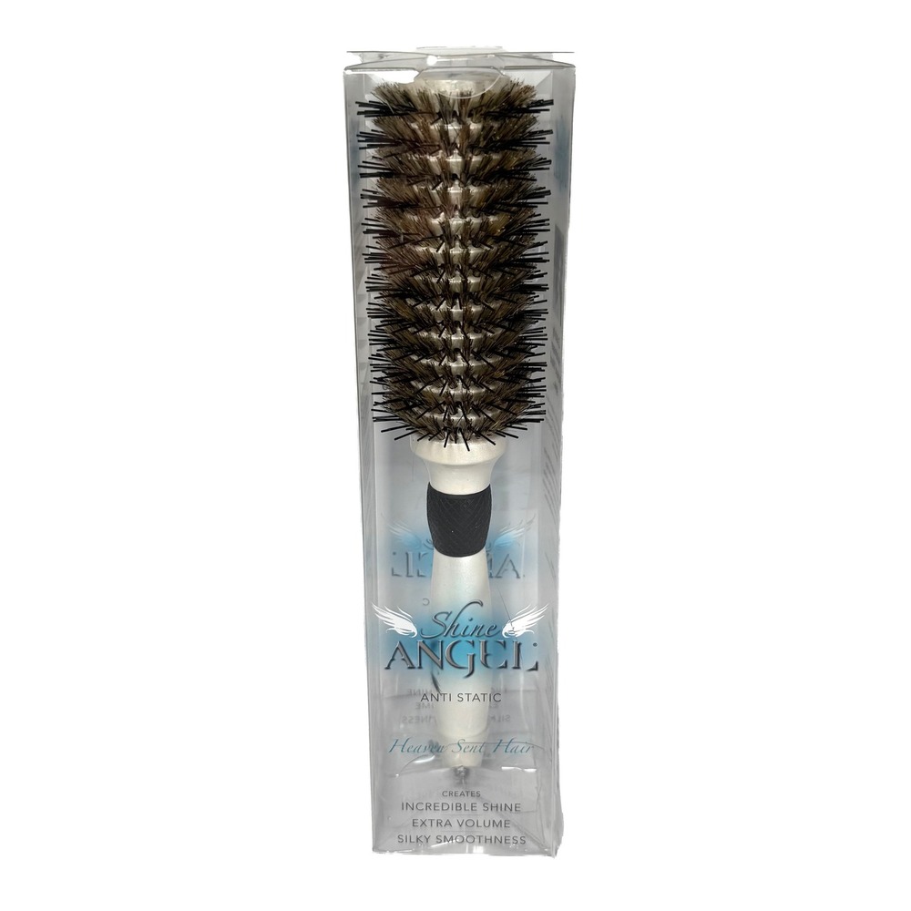 Shine Angel Professional Round Blow Dry Brush Medium 60mm Richard Ward Blowout